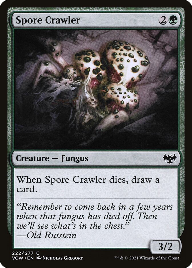 MTG Card Title: Spore Crawler VOW/222