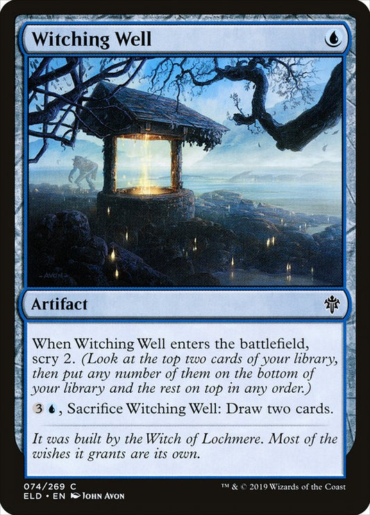 MTG Card Title: Witching Well ELD/74