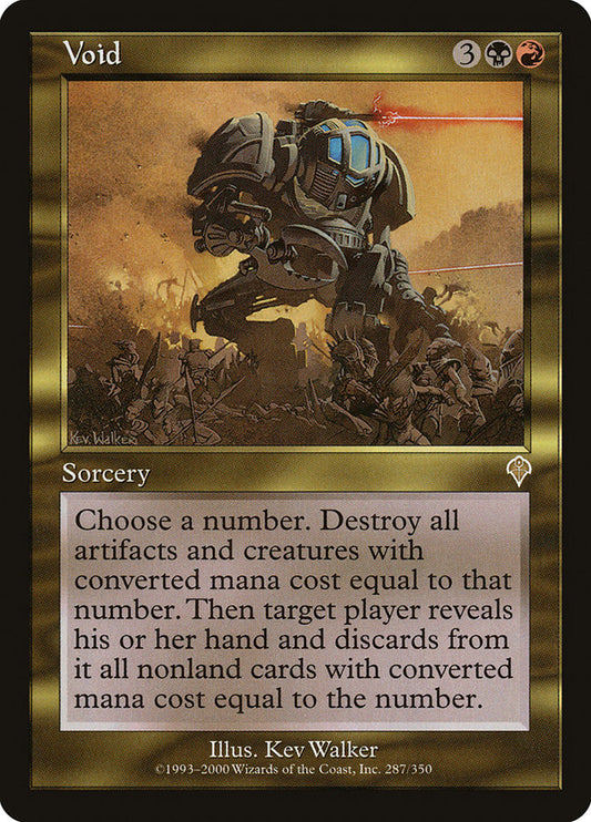 MTG Card Title: Void INV/287