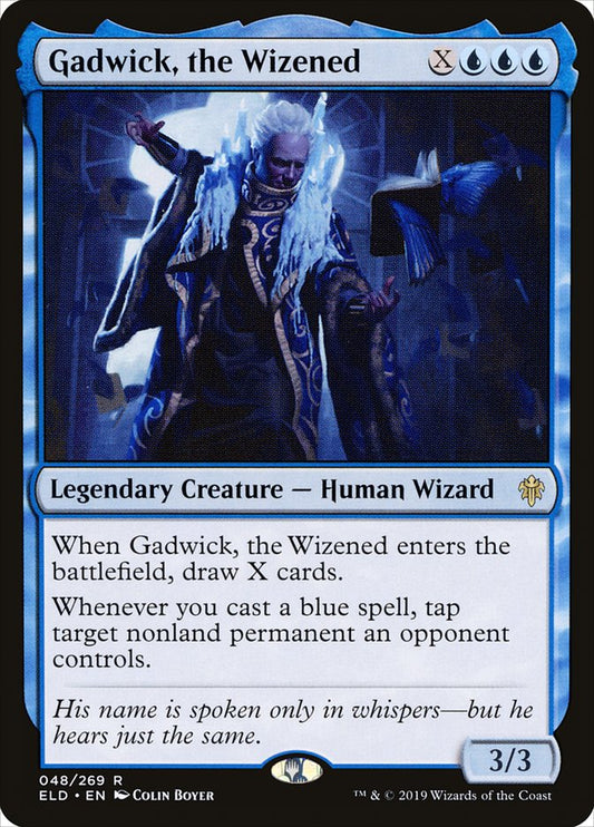 MTG Card Title: Gadwick, the Wizened ELD/48