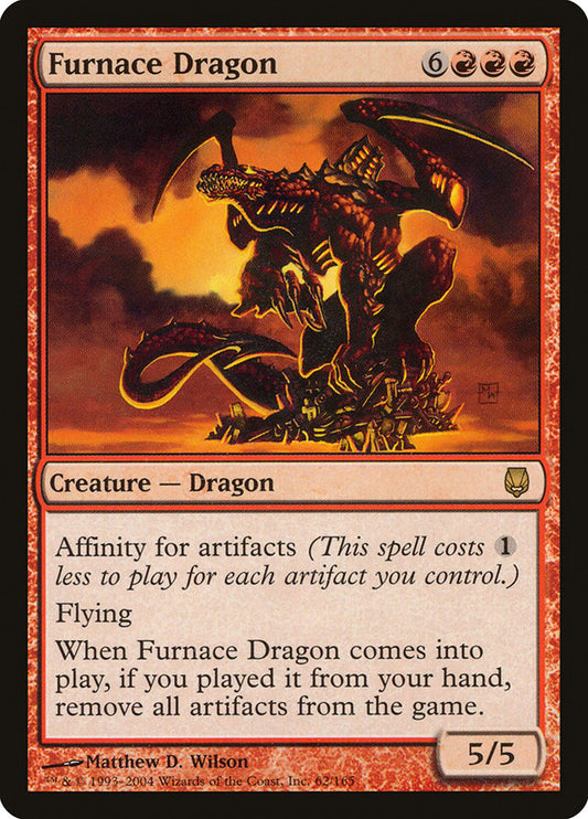 MTG Card Title: Furnace Dragon DST/62