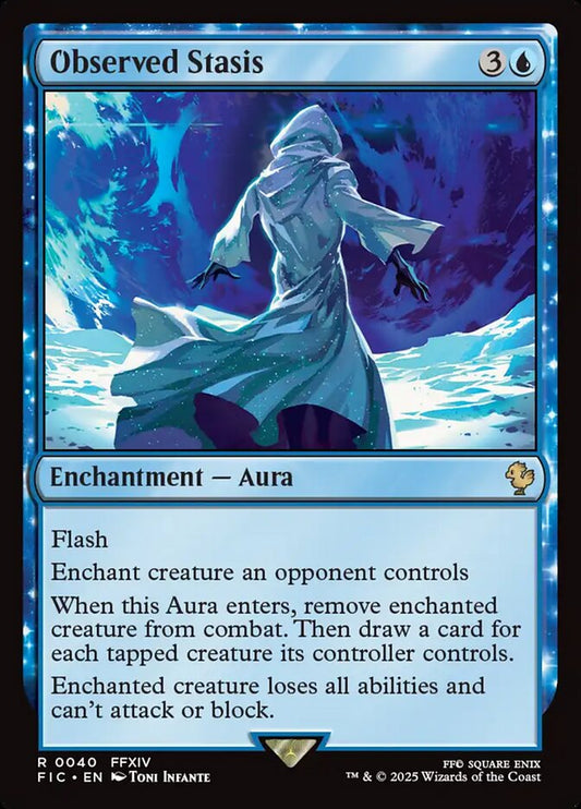 MTG Card Title: Observed Stasis FIC/40