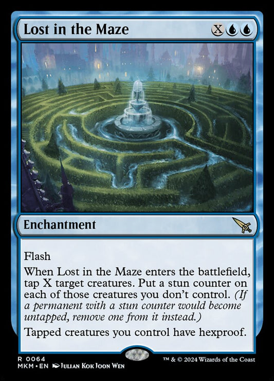 MTG Card Title: Lost in the Maze MKM/64