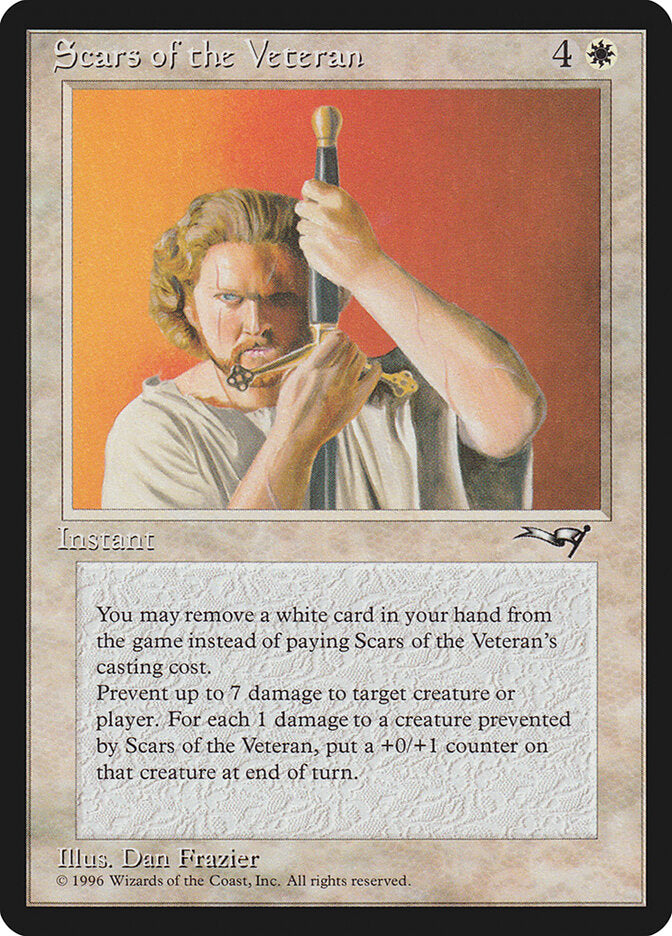 MTG Card Title: Scars of the Veteran ALL/16
