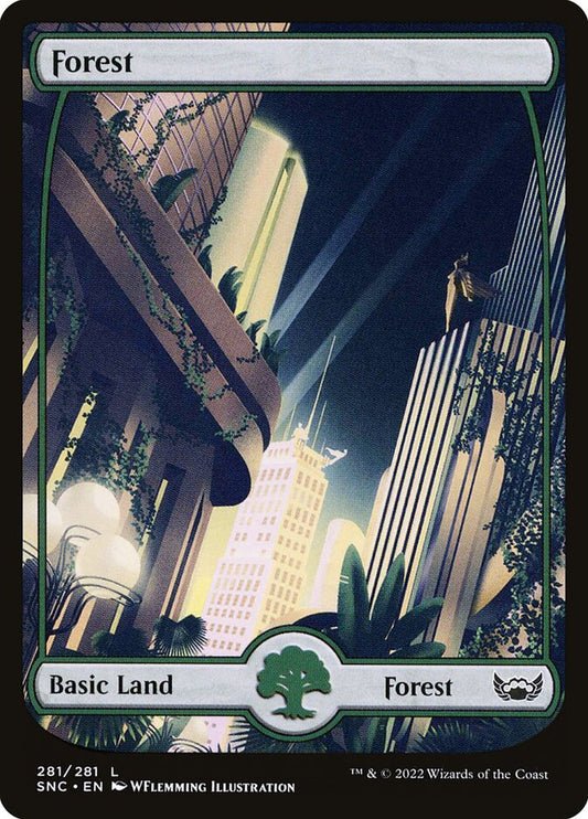 MTG Card Title: Forest SNC/281