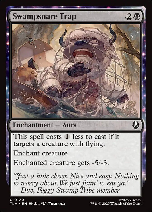MTG Card Title: Swampsnare Trap TLA/120