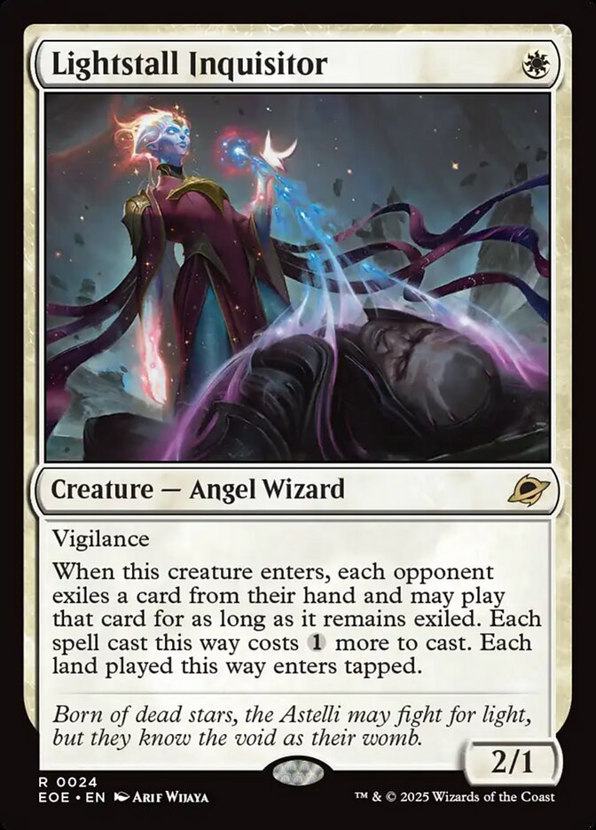 MTG Card Title: Lightstall Inquisitor EOE/24