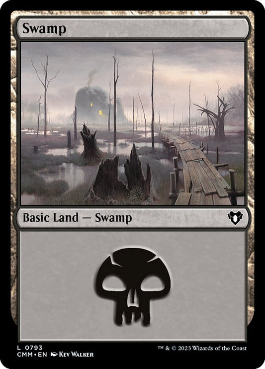MTG Card Title: Swamp CMM/793