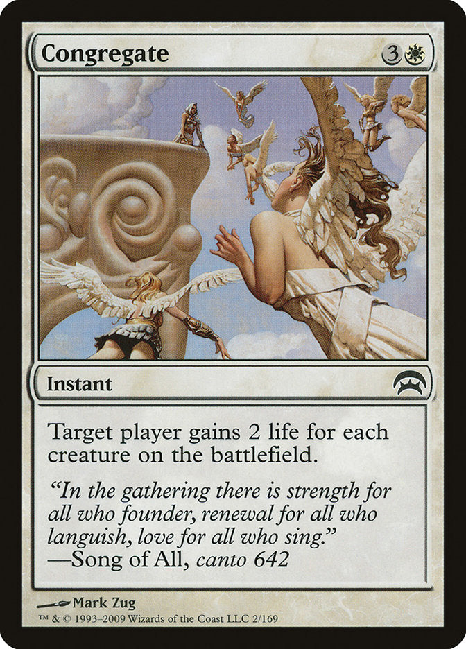 MTG Card Title: Congregate HOP/2