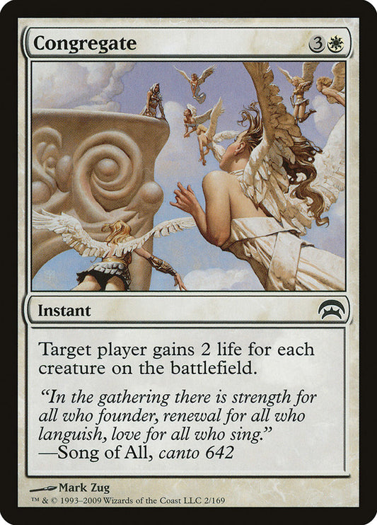 MTG Card Title: Congregate HOP/2