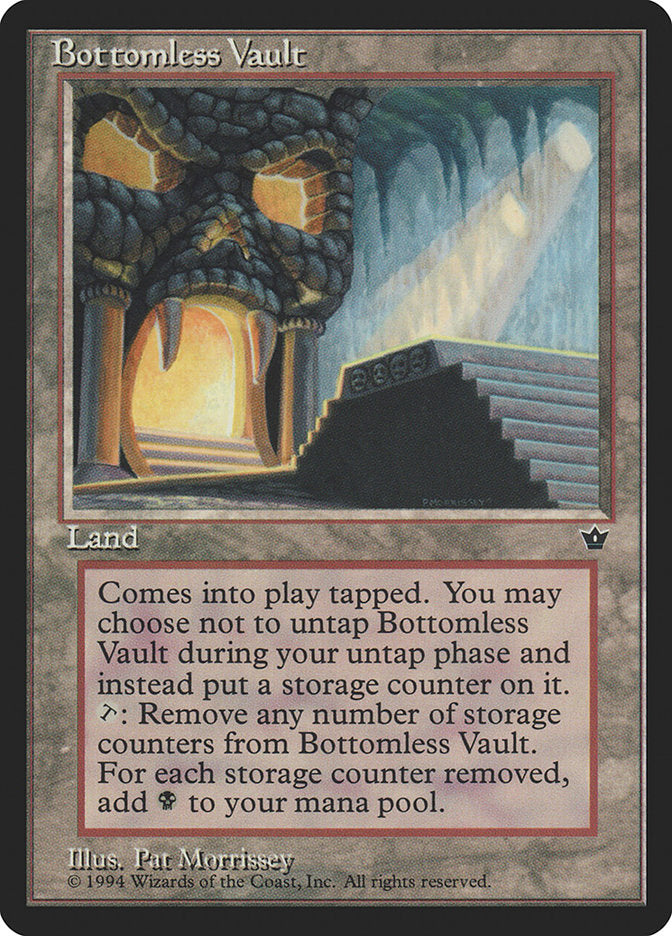 MTG Card Title: Bottomless Vault FEM/92