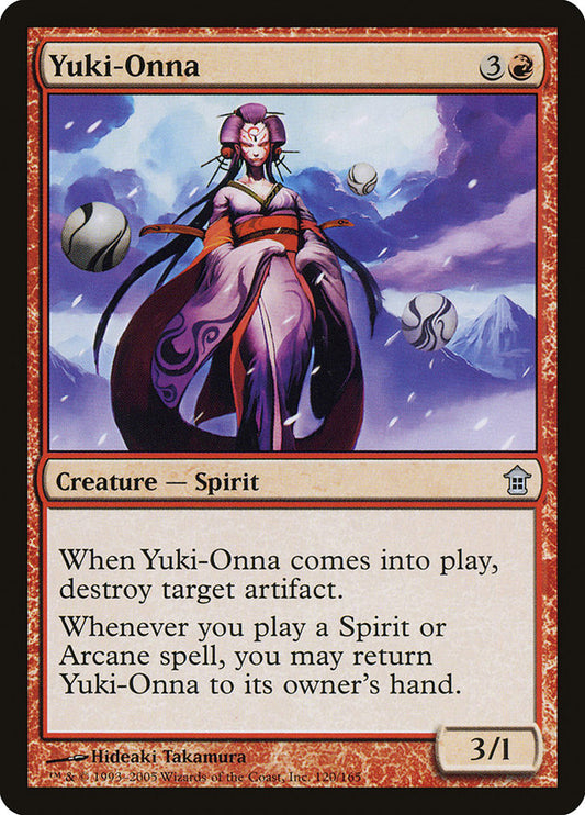 MTG Card Title: Yuki-Onna SOK/120