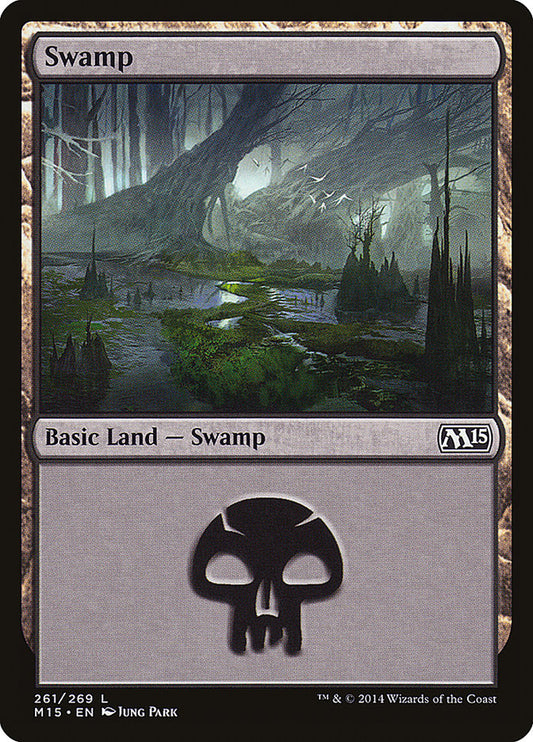 MTG Card Title: Swamp M15/261