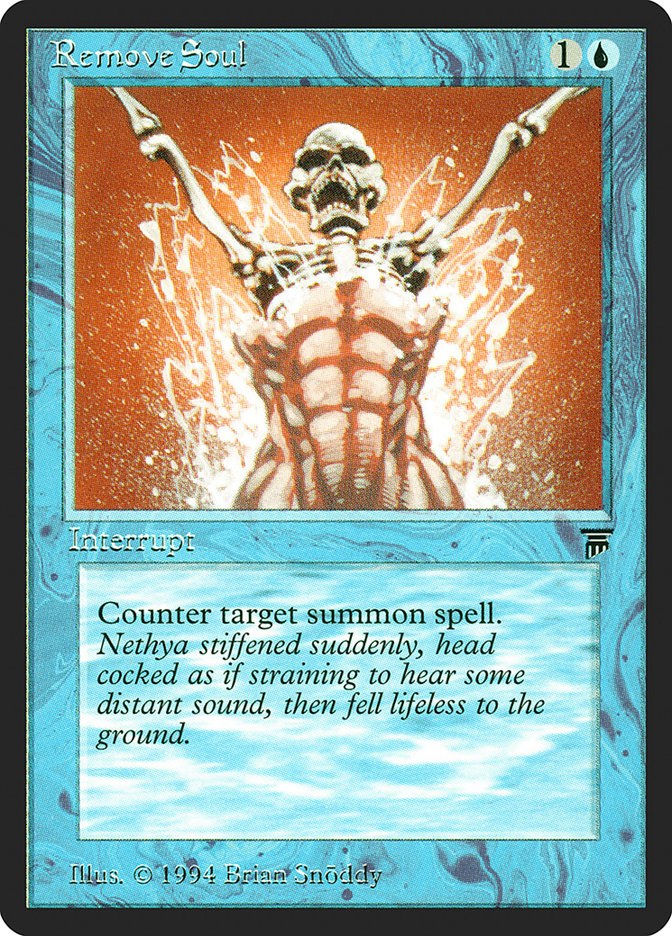 MTG Card Title: Remove Soul LEG/72