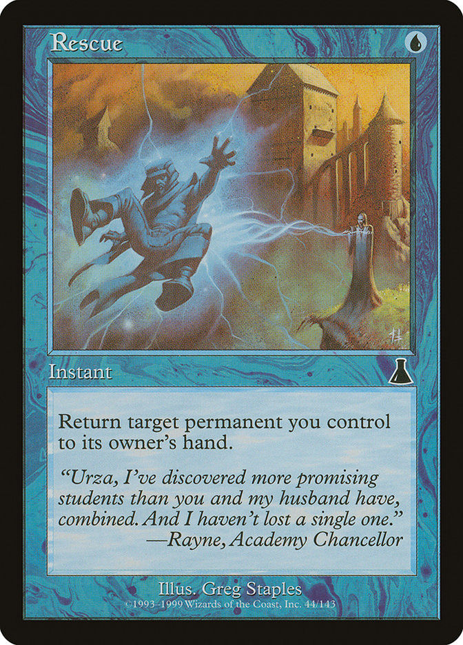 MTG Card Title: Rescue UDS/44