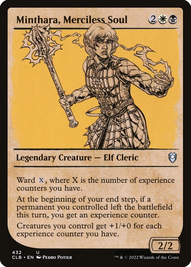 MTG Card Title: Minthara, Merciless Soul CLB/432