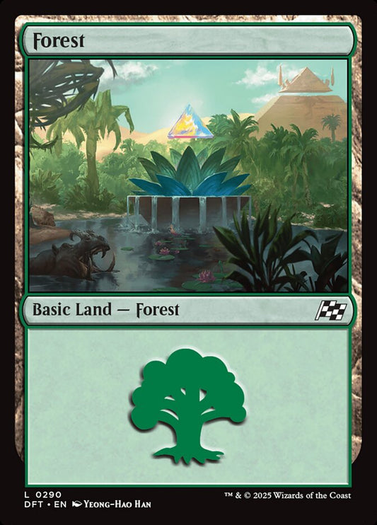 MTG Card Title: Forest DFT/290