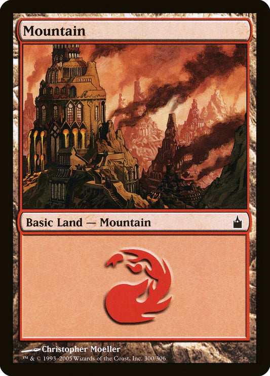 MTG Card Title: Mountain RAV/300