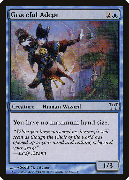 MTG Card Title: Graceful Adept CHK/63