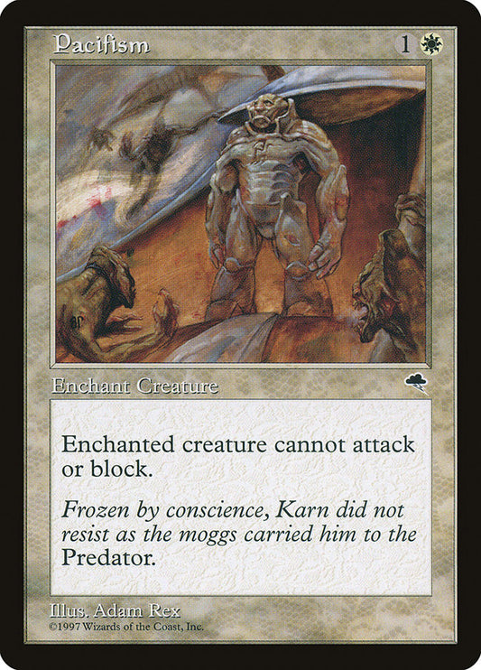 MTG Card Title: Pacifism TMP/34