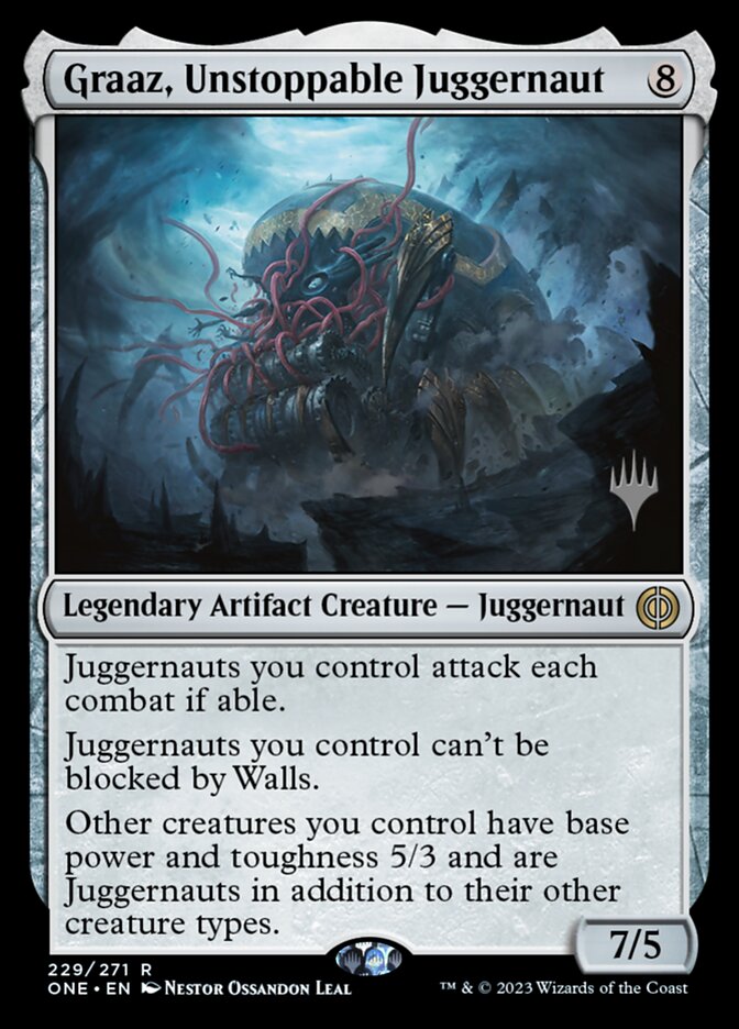 MTG Card Title: Graaz, Unstoppable Juggernaut PONE/229p