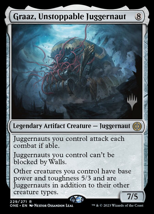 MTG Card Title: Graaz, Unstoppable Juggernaut PONE/229p