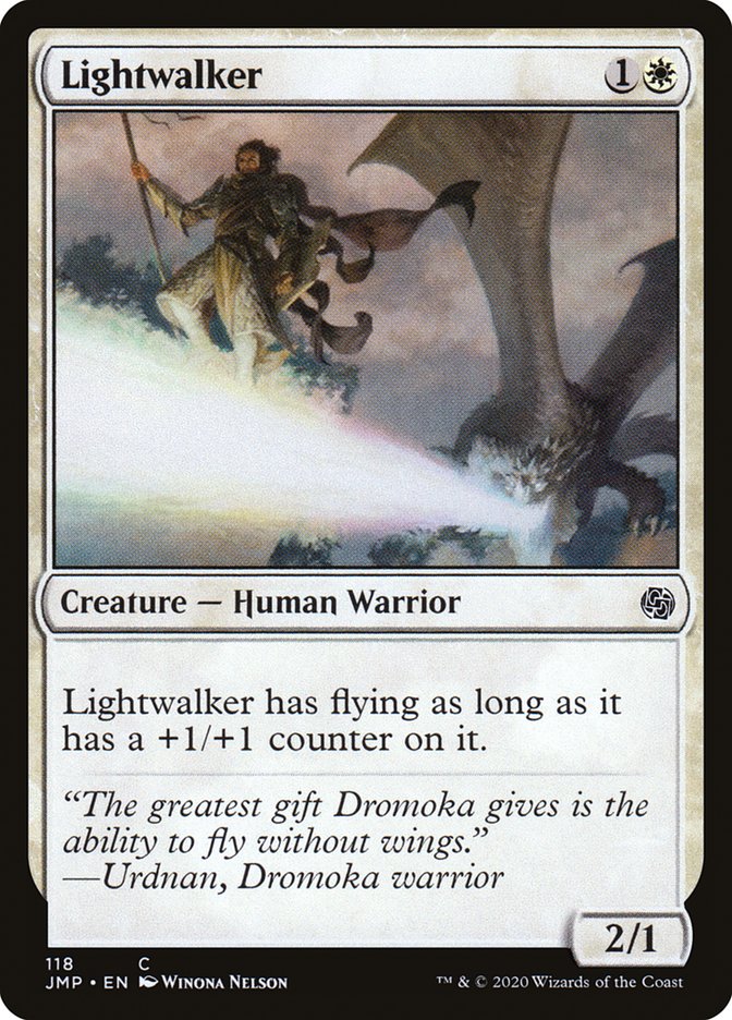 MTG Card Title: Lightwalker JMP/118