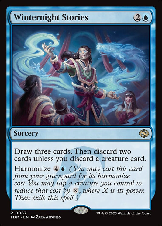MTG Card Title: Winternight Stories TDM/67