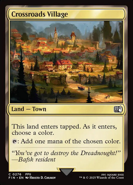MTG Card Title: Crossroads Village FIN/276