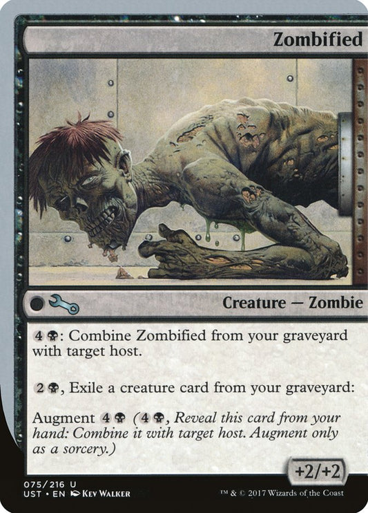 MTG Card Title: Zombified UST/75