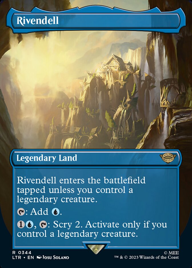 MTG Card Title: Rivendell LTR/344