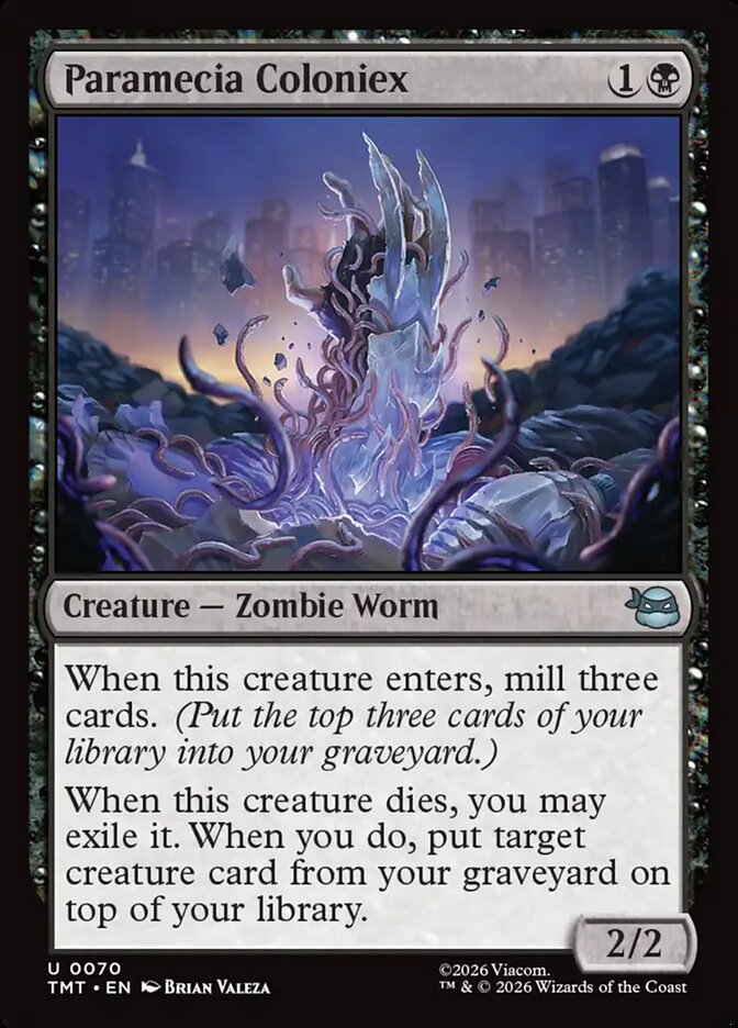 MTG Card Title: Paramecia Coloniex TMT/70