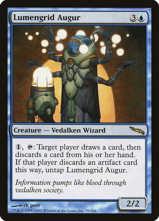 MTG Card Title: Lumengrid Augur MRD/39