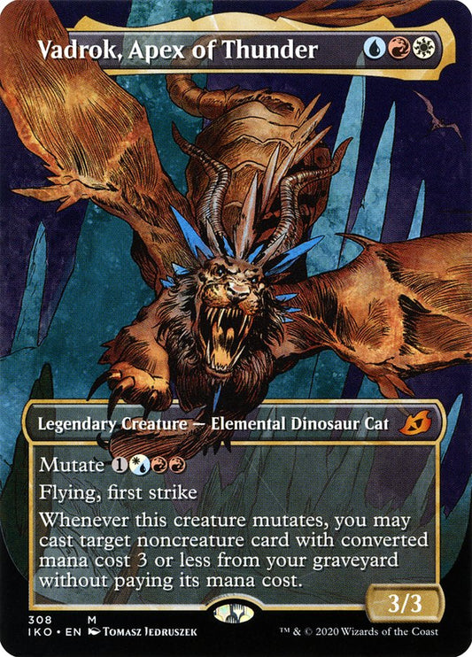 MTG Card Title: Vadrok, Apex of Thunder IKO/308