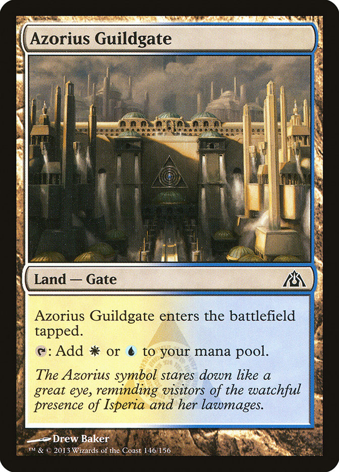 MTG Card Title: Azorius Guildgate DGM/146
