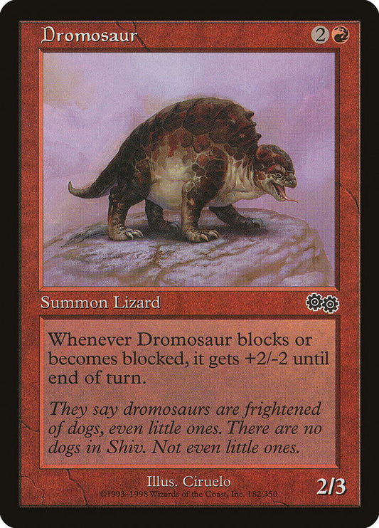 MTG Card Title: Dromosaur USG/182