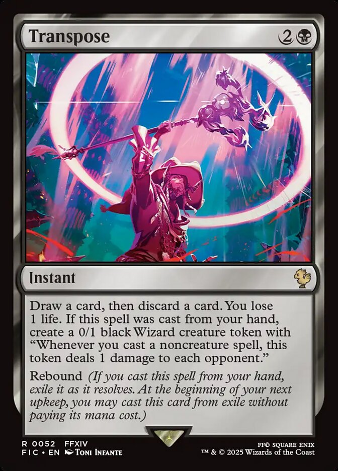 MTG Card Title: Transpose FIC/52