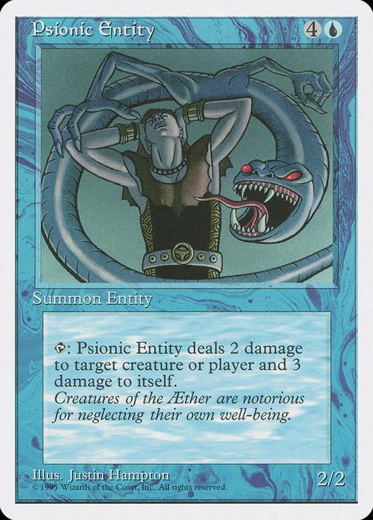 MTG Card Title: Psionic Entity 4ED/95