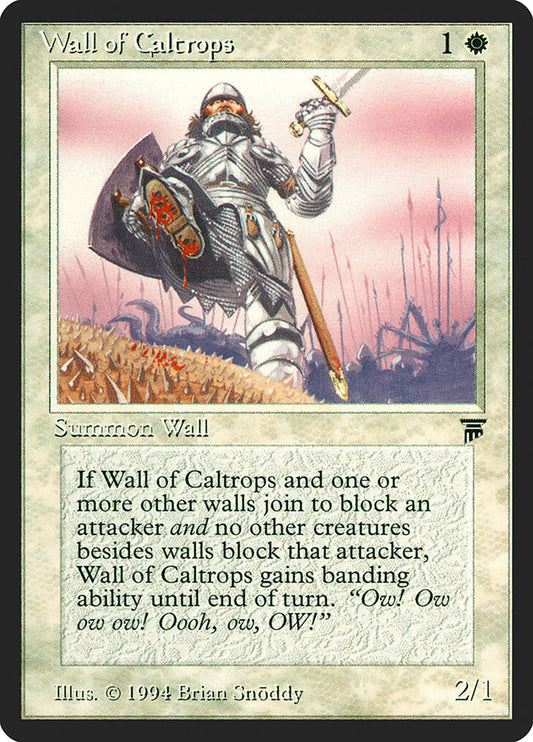 MTG Card Title: Wall of Caltrops LEG/42