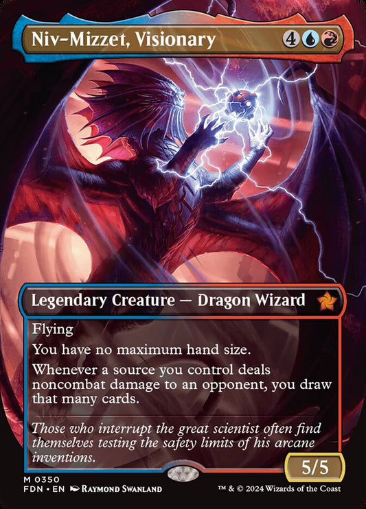 MTG Card Title: Niv-Mizzet, Visionary FDN/350