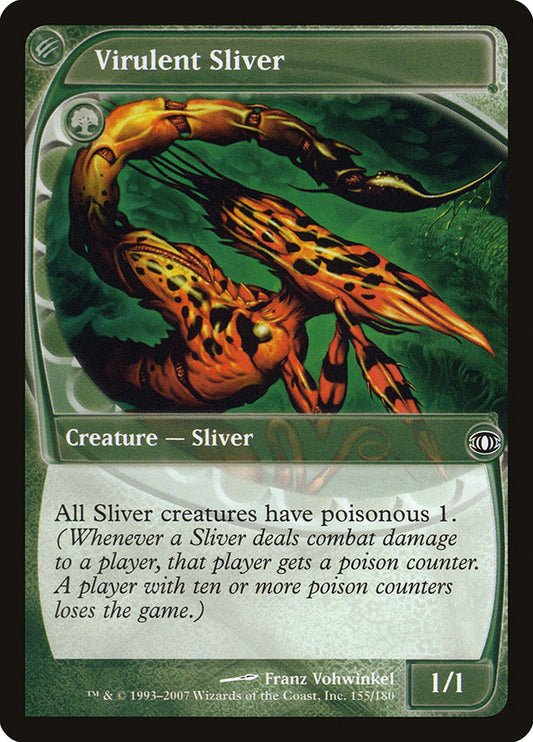 MTG Card Title: Virulent Sliver FUT/155