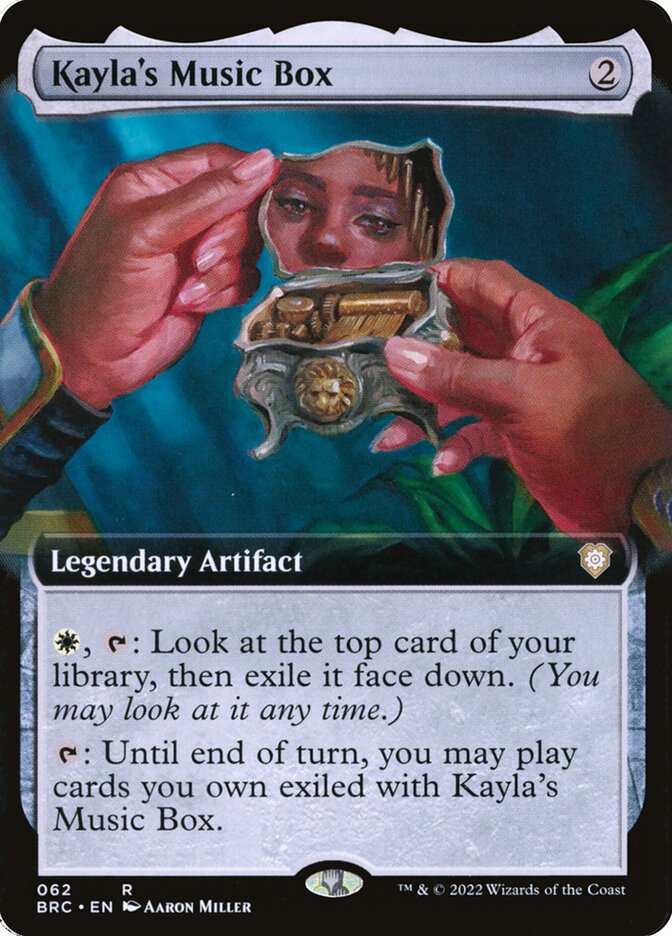MTG Card Title: Kayla's Music Box BRC/62