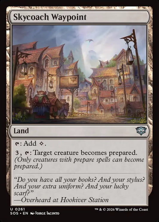 MTG Card Title: Skycoach Waypoint SOS/261