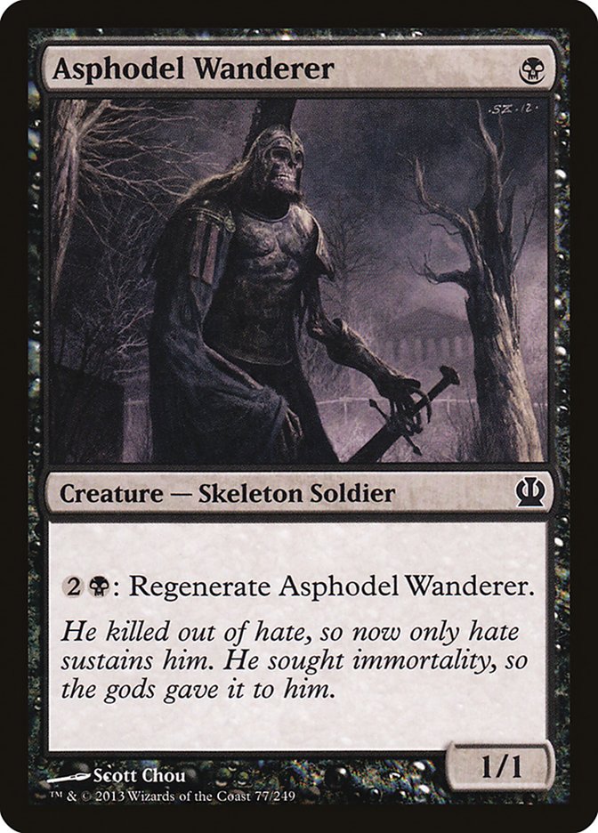 MTG Card Title: Asphodel Wanderer THS/77