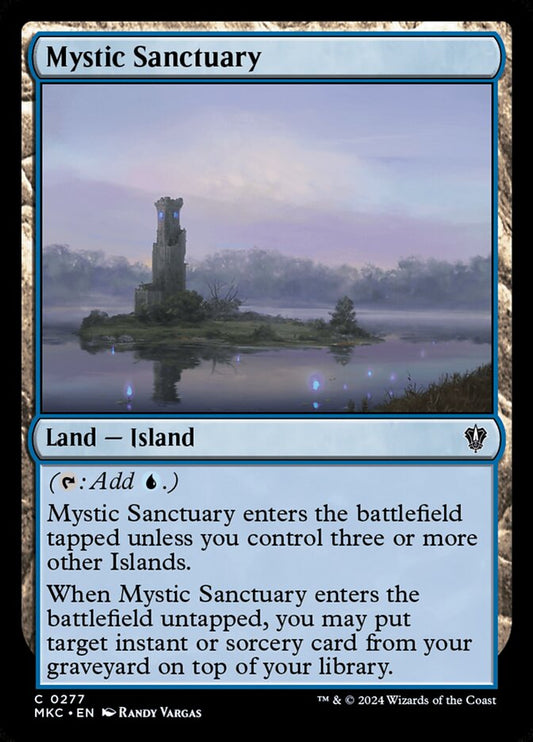 MTG Card Title: Mystic Sanctuary MKC/277