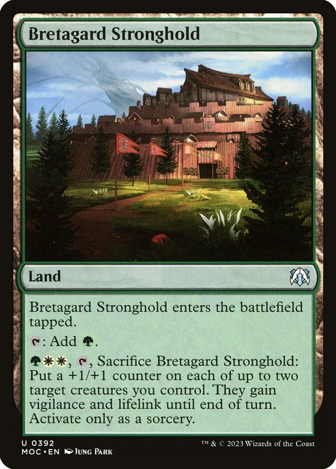 MTG Card Title: Bretagard Stronghold MOC/392
