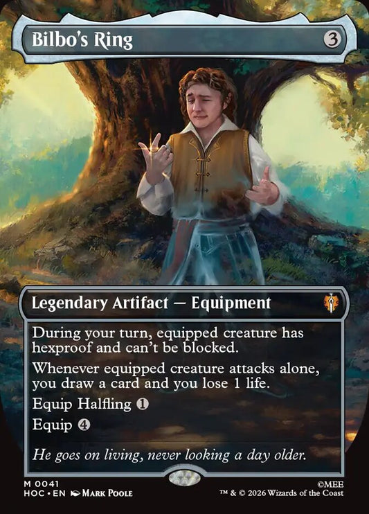 MTG Card Title: Bilbo's Ring HOC/41