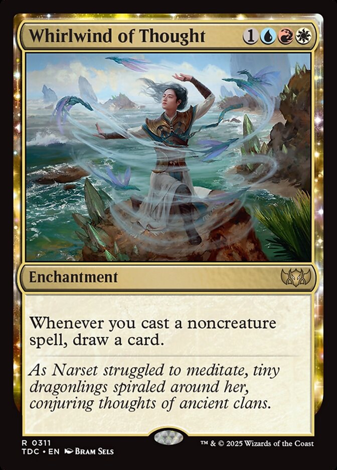 MTG Card Title: Whirlwind of Thought TDC/311