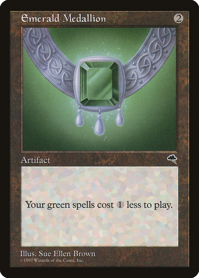 MTG Card Title: Emerald Medallion TMP/283