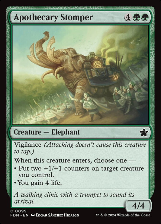 MTG Card Title: Apothecary Stomper FDN/99